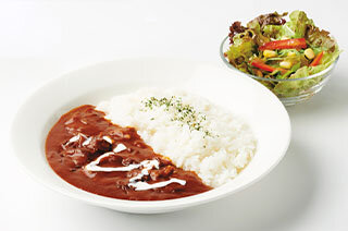 昔懐かしいハヤシライス
ランチセット